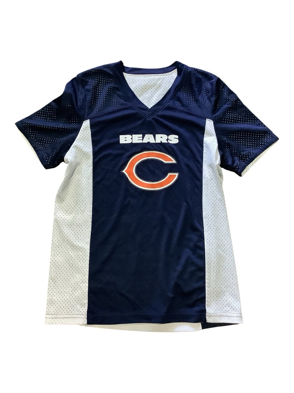 NFL Chicago Bears Youth Flag Football Jersey Boy's Size Large Reversible - Picture 8 of 13